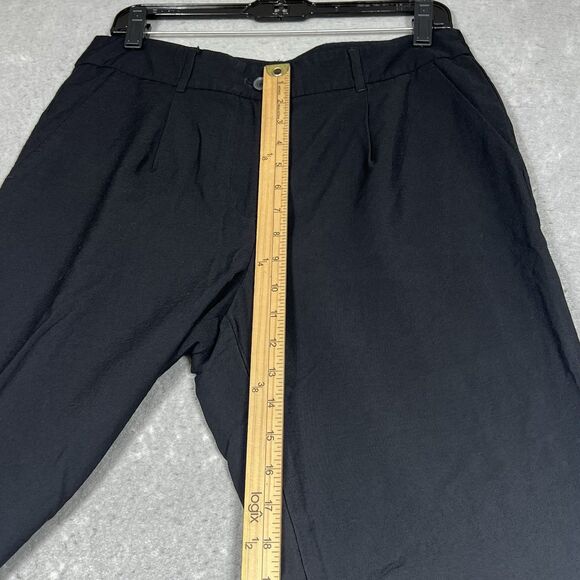 Loft Pants Womens Size 8 Black Skinny Rayon Blended Pockets Business Pockets - Picture 6 of 12
